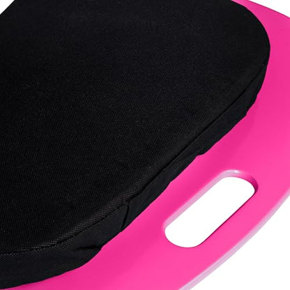 Honey-Can-Do TBL-06322 Portable Laptop Lap Desk with Handle, Hot Pink, 23 L x 16 W x 2.5 H