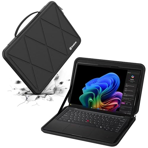 Smatree Hard EVA Case for 12 inch Lenovo ThinkPad X12 Gen 2 Detachable | Compatible for 12 inch Lenovo ThinkPad X12 Gen 2 Detachable, for 13.3 inch Lenovo ThinkPad Z13 Gen 2/1 Notebook Bag (X8017T) - color: X Series-Black, size: For 12 inch Lenovo ThinkPa