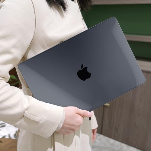MEEgoodo for M5 MacBook Pro 16 inch Case 2026 2024 2023 2021 (Fit Model A3429/A3428/A3403/A3186/A2991/A2780/A2485) M5 M4 M3 M2 M1 Pro/Max, Laptop Case with Keyboard & Webcam Cover, Crystal Black - color: Crystal Black