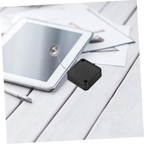 Veemoon 3pcs Automatic Theft Cable Case Retractable Laptop Cable Lock Organizer Box Remote Control Security Lock