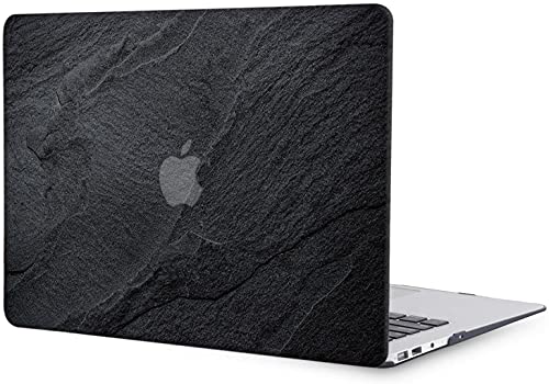 MacBook Air 13 Inch Laptop Case Compatible with 2010-2017 Models A1466 A1369 - Plastic Hard Shell Cover & Keyboard Skin - Black - color: 1264 Black, size: Air 13" 2010-2017(A1369/A1466)