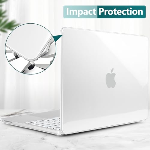 Batianda CrystalAir Case for MacBook Neo 13 Inch 2026, Crystal Clear | 4-in-1 Bundle Ultra Clear Slim Hard Shell, Lightweight Everyday Protection for MacBook Neo 13 Inch 2026 Model A3404 - color: Crystal Clear