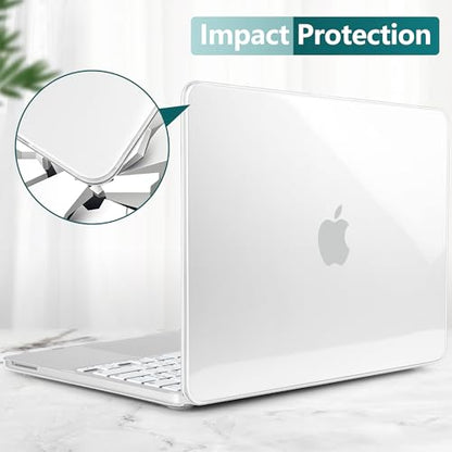 Batianda CrystalAir Case for MacBook Neo 13 Inch 2026, Crystal Clear | 4-in-1 Bundle Ultra Clear Slim Hard Shell, Lightweight Everyday Protection for MacBook Neo 13 Inch 2026 Model A3404 - color: Crystal Clear