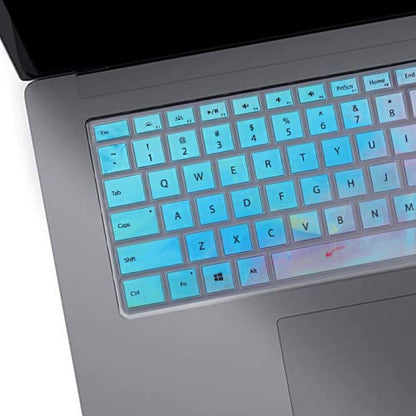 Colorful Keyboard Cover for Microsoft Surface Book 3/2, Surface Laptop 5/4/3 13.5" 15" - Protective Skin - color: Colorful