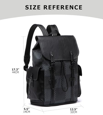 KingTo Luxury Anti Theft Laptop Backpack for Men, Waterproof Travel Bag | Laptop-ready business layout, anti-theft design and waterproof claim support office commute, travel and campus use - color: B-gray