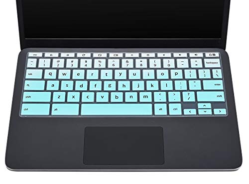 CaseBuy Keyboard Cover Skin for HP Chromebook 11A G8 / G8 EE / 11MK G9 / 11MK G9 EE, HP Chromebook 11 11a-na0010nr/21nr/30nr/40nr/50nr/60nr, HP Chromebook x360 11 G3 EE, Ombre Mint - color: Ombre Mint