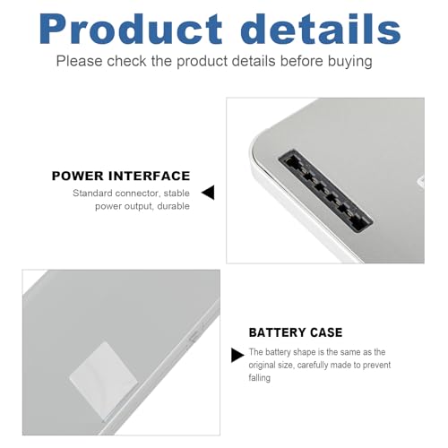 TREE.NB 56Wh A1280 Laptop Battery for Apple A1280 A1278 (2008 Version) MacBook 13-Inch Series, Compabiel for MB771G/A MB467LL/A MB466LL/A - size: 8.23x3.07x0.79inch A1280