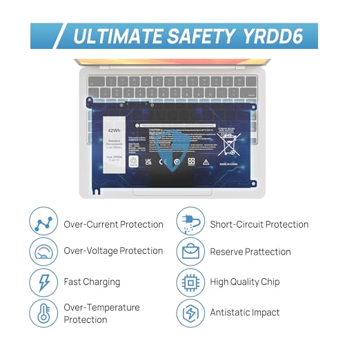 YRDD6 Laptop Battery Replacement