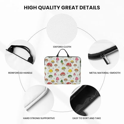 Laptop Case 14 Inch, Soft Shockproof Laptop Sleeve with Handle, Protective Bag - color: Pattern (665)