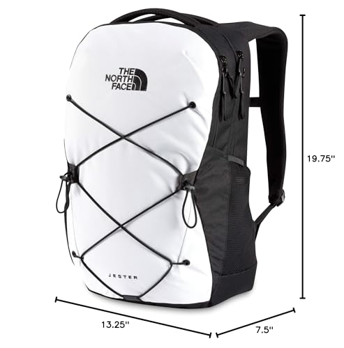 THE NORTH FACE Jester Laptop Backpack, TNF White/TNF Black, One Size - color: Tnf White/Tnf Black, size: One Size