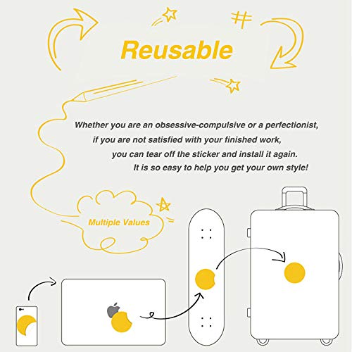 Fruit & Vegetable Sticker Pack 50 PCS, Playful Aesthetic Waterproof Vinyl Die-Cut Fresh Food Stickers for Water Bottles Laptop Luggage Skateboard, Scrapbook Journal Phone Case Notebook