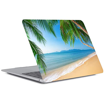 MacBook Pro 13 Inch Case 2012-2008 A1278 - Plastic Hard Shell & Keyboard Cover Skin - Beach - color: CH83 Beach, size: Pro 13" w/CD-ROM 2008-2012(A1278)