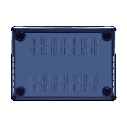 MOSISO Compatible with MacBook Pro 14 inch Case M5 M4 M3 M2 M1 2026-2021 | 3 in 1 Kit Anti-Crack Hard Shell with TPU Bumper, A3427 A3426 A3434 A3112 A3185 A3401 A2918 A2992 A2779 A2442, Navy Blue - color: Navy Blue