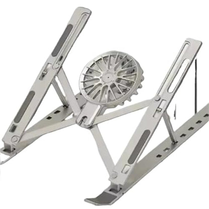 Compatible for Bg-for 18 Inch Laptop Cooler Stand - Foldable with Fan, Cooling Pad for Notebooks & Tablet Desktop Bracket,