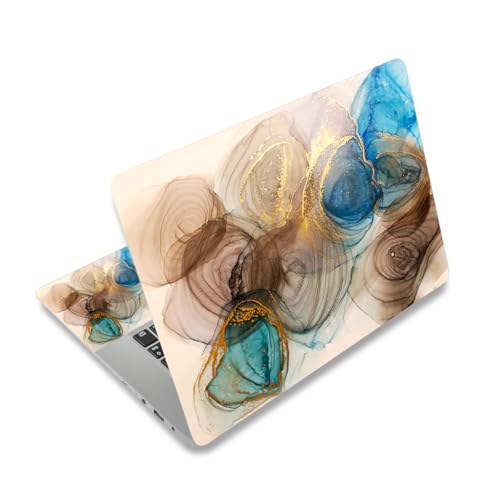 12.1 13 13.3 14 15.4 15.6 Inches Laptop Skin Sticker Decal Universal Vinyl Netbook Sticker Reusable Notebook PC Art Decal Protector Cover, Waterproof & Scratch-Resistant (Dreamy) - color: Dreamy