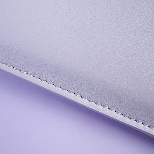 Laptop Sleeve 15 Inch Compatible with MacBook Pro 16 A2991 M3 A2780 A2485 A2141 MacBook Pro Retina 15 Color Light Purple - color: Light Purple, size: 15-16 Inch
