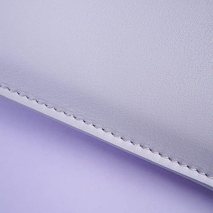 Laptop Sleeve 15 Inch Compatible with MacBook Pro 16 A2991 M3 A2780 A2485 A2141 MacBook Pro Retina 15 Color Light Purple - color: Light Purple, size: 15-16 Inch
