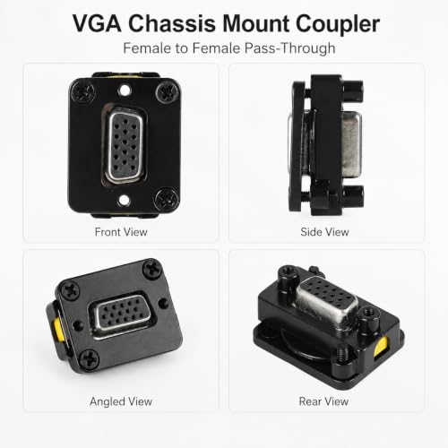 Toronce D R Series Panel-Mount Connector (VGA) - size: VGA