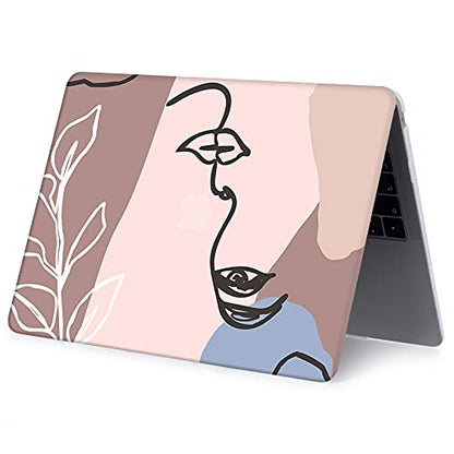 Laptop Case Compatible with MacBook Pro 13 inch with CD-ROM Model: A1278(Old Version 2012/2011/2010/2009/2008), Protective Plastic Hard Shell Case Cover & Keyboard Skin - Girl Pattern 2 - color: Girl Pattern 2, size: A1278(Pro 13 w/CD-ROM 2008-2012)