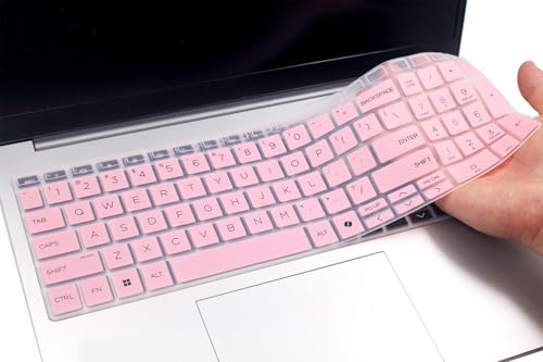 Silicone Keyboard Skin Cover Compatible for 2024 HP ProBook 460 465 G11 16 inch & HP ZBook Power G11 16" Mobile Workstation (NOT for ProBook 450 455 G10 & ZBook Power G10 15.6") (Pink) - color: Pink, size: Compatible for HP ProBook 460 G11 16 "