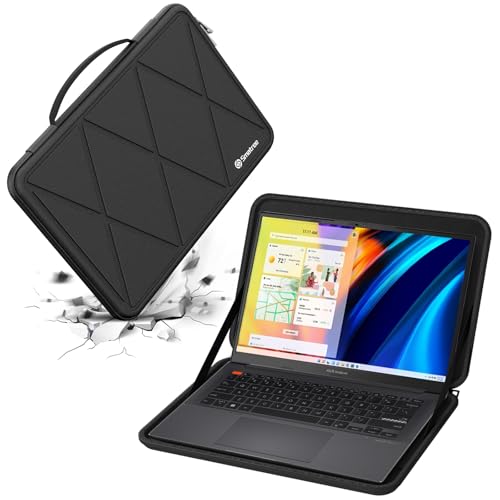 Smatree Hard EVA Protective Case for 13.3 inch ASUS Zenbook 13 OLED(UX325) | Compatible for 13.3 inch ASUS Zenbook 13 OLED, Waterproof and Anti-Shock Bag (X8022T) - color: X Series-Black, size: For 13.3 inch ASUS Zenbook 13 OLED UX325(X8022T)