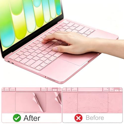 Palm Rest Protector for MacBook Neo 13 Inch, Palm Rest Cover Trackpad Cover Touch Bar Skin for MacBook Neo A18 Pro A3404 2026 - Pink - color: Pink