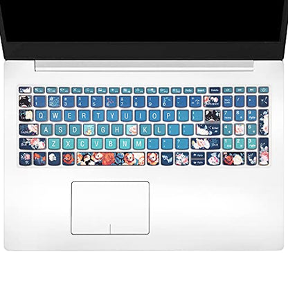 Keyboard Cover for Lenovo IdeaPad 320 330 330s 340s 520 720s 130 S145 L340 S340 15.6" 17.3"/ IdeaPad 3/Yoga C740 C940 15.6"/ ThinkBook 15/Lenovo-A12, Rose - color: Rose