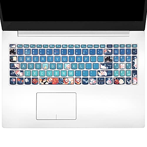 Keyboard Cover for Lenovo IdeaPad 320 330 330s 340s 520 720s 130 S145 L340 S340 15.6" 17.3"/ IdeaPad 3/Yoga C740 C940 15.6"/ ThinkBook 15/Lenovo-A12, Rose - color: Rose
