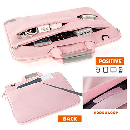 KINGSLONG Laptop Bag, Laptop Case Sleeve with strap, Laptop Case Bag Lightweight Slim Computer Bag Notebook Carrying Cover