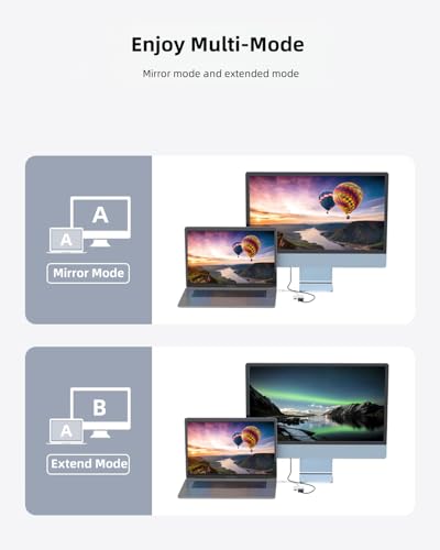 USB C to DisplayPort Adapter with USB C Video Cable, 4K@60Hz Uni-Directional USB C Female to DP Male Adapter, Thunderbolt 4/3 to DP Converter Compatible with i-/Phone 17, Galaxy, MacBok Pro- 2 Pack - size: USB C-04