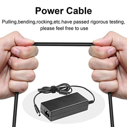 24V 2.5A AC/DC Adapter Charger Compatible with Samsung with Power Supply Cord Cable(6.3mm*2.1mm)