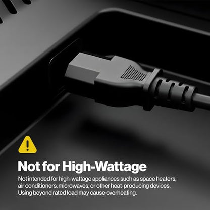 20ft 3 Prong Computer Power Cord |125V| Standard Replacement AC Electric Cable for Monitor, TV, Computer, Desktop, PC, Printer - size: 20FT
