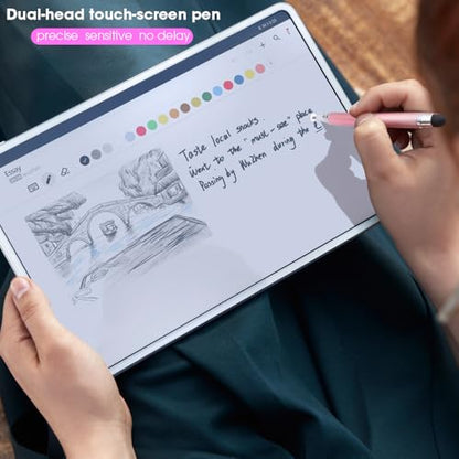2 in 1 Stylus Pens for Touch Screens, High Sensitivity & Precision Capacitive Stylus for All Universal Touchscreen Devices (Pink) - color: Pink