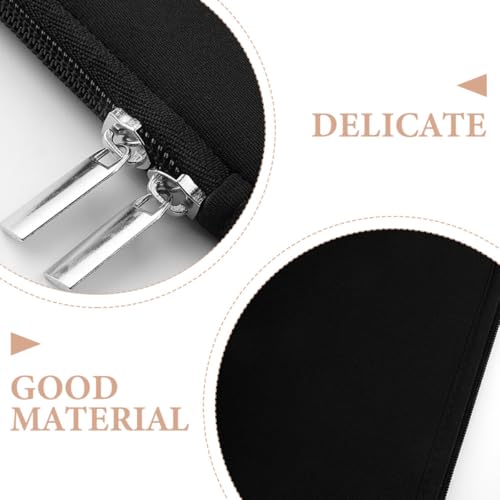 ULTECHNOVO Comfy Neoprene Padded Laptop Sleeve Bag Zippered Case for 13 Inch Laptops Fit for / / - color: Black