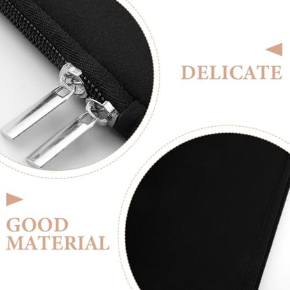 ULTECHNOVO Comfy Neoprene Padded Laptop Sleeve Bag Zippered Case for 13 Inch Laptops Fit for / / - color: Black