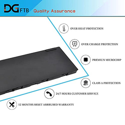 DGTECH 77+ 01AV477 Laptop Battery Compatible with Lenovo Thinkpad P50 P51 P52 Series SB10H45077 SB10H45078 00NY493 00NY492 L17L6P51 L17M6P51 SB10K97634 SB10K97635 01AV495 01AV496 77+ 77++