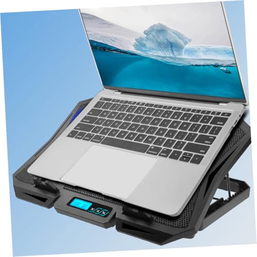 Vaguelly Laptop Cooling Pad 15.6 Inch with 6 Fans, Adjustable Speed Quiet Air Cooler Stand, Laptop Cooler Holder for Gaming and Office Use