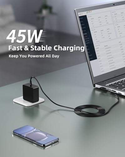 Superer 45W Charger Fit for Asus VivoBook X512JA X512DA X512FA X515EA F415E F510UA F510QA F512DA F512JA F512UA X540SA X712FB X712FA F541UA ‎F515JA F515EA F541NA F540NA F412DA Power Supply Cord