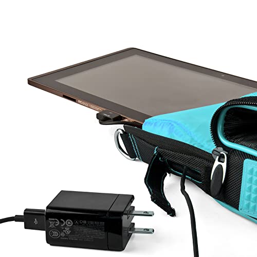 Sleek and Durable Laptop Carry Case -Versatile Office and Travel Messenger Bag with Secure Pockets,Up to 12-inch Laptop Space - color: Blue, size: 15.6 inch