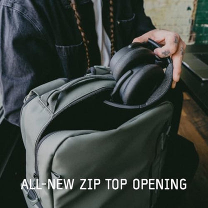 WANDRD PRVKE Zip 31L V4 Camera Backpack – Weatherproof Travel Bag with Laptop Sleeve, Expandable Rolltop and Quick Side Access - color: Black, size: 31L (Bag Only), style: Zip
