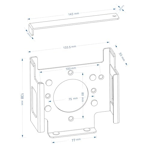 Under Desk Mount for Mac Mini M4/M4 Pro | Anti-Theft Metal Bracket with Password Lock & Protective Padding |VESA-Compatible Hidden Installation (Desk/Monitor)