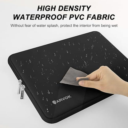 ARVOK Laptop Sleeve Case,Waterproof Notebook Cover for MacBook Air MacBook Pro inch, Computer Carrying Bag - color: Black, size: 13 inch