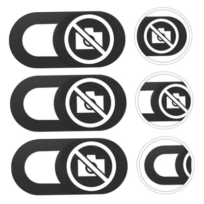 SHINEOFI 3pcs Webcam Cover Slide for Laptop, Tablet, and PC – Privacy Camera Protector, Ultra-Thin Sliding Lens Cover for Secure Visual Privacy in Office and Home Use