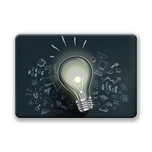 UESWILL Creative Design Smooth Hard Shell Case Compatible with MacBook Pro (Retina, 13 inch, Early 2015/2014/2013/Late 2012), Model A1502/A1425, NO CD ROM, Bulb - color: Pattern: Bulb, size: MacBook Pro 13" Retina A1502/A1425
