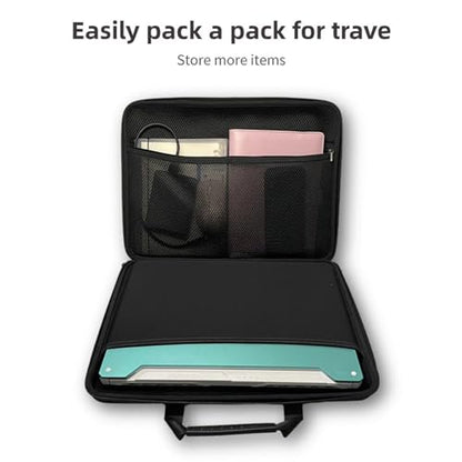 Hrad Shell 15.6inch HP Laptop Case Compatible for HP 15.6" Portable Computer Bag,Acer Aspire 5 Slim Notebook, EVA Protective Carrying Case Sleeve for 15.6" Lenovo IdeaPad,Black