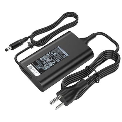 65W 45W 4.5mm Round Tip Slim Curved Laptop Charger Compatible with Dell Inspiron 15 14 13 17 3000 5000 7000, Vostro 14 15, Latitude 3490 3590, 19.5V 3.34A AC Adapter, Small Barrel Connector