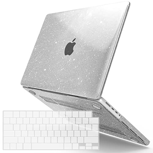 IBENZER Compatible with MacBook Pro 14 Inch Case 2026 2025 2024 2023 2022 M5 M4 M3 M2 M1 A3434 A3112 A3185 A3401 A2918 A2992 A2779 A2442 Mac Pro/Max,HardShellCase&KeyboardCover,StarCL, T14-S-CL+1 - color: Star Clear, size: For Macbook Pro 14" with Touch I