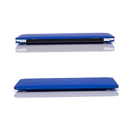 RUBAN Case Compatible with MacBook Air 13 Inch (Models: A1369 & A1466, Older Version 2010-2017 Release), Slim Snap On Hard Shell Protective Cover and Keyboard Cover, Navy Blue - color: Navy Blue