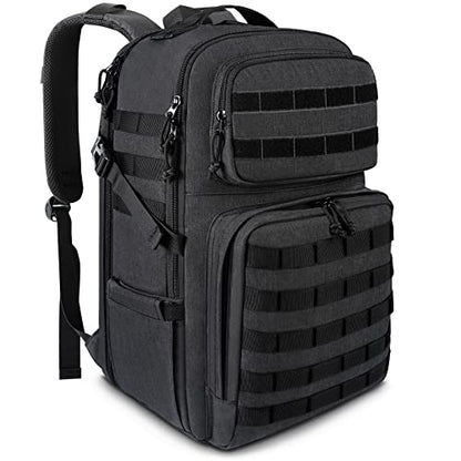 MATEIN 17 Inch Laptop Backpack, Large TSA Tactical Backpack for Men | Military MOLLE System, Water Resistant Computer Bag, Laptop Compartment, Work Organizer Pocket, For Carry on Travel