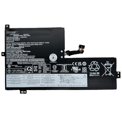 L20M3PG2 Laptop Battery 42Wh Compatible with Lenovo Flex 3 Chrome-11M836 / IdeaPad 3 Chrome-14M836 / IdeaPad Flex 3 Chromebook-11IJL6 / 500e Chromebook Gen 3 Series L20D3PG2 L20L3PG2
